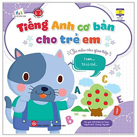 Hình ảnh Tiếng Anh Cơ Bản Cho Trẻ Em - Các Mẫu Câu Giao Tiếp - I Can... - Tớ Có Thể...