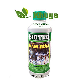 Phân bón tăng trưởng nấm rơm Bioted 500ml