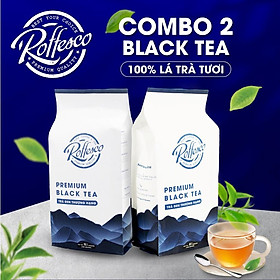 Combo 2 Trà Đen ROFFESCO PREMIUM BLACK TEA Hương Vị Dịu Nhẹ Hậu Ngọt Túi 400g