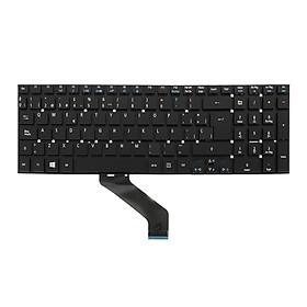 Black ES Layout PC Keyboard For Acer Aspire 5755G 5830T E1-530 E1-572