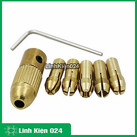 Combo Đầu Kẹp Mũi Khoan 5 Đầu - 2.3mm - Siêu Thị Linh Kiệ