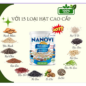 NANOVI THỰC DƯỠNG - TRỌN VẸN DINH DƯỠNG TỪ CÁC LOẠI HẠT