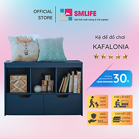 Mua Kệ để đồ chơi cho bé SMLIFE Kafalonia  | Gỗ MDF dày 17mm chống ẩm | D90xR40xC60cm