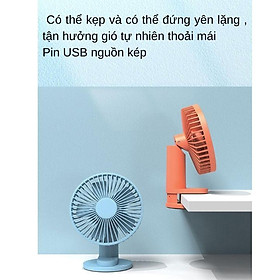 Mua Quạt kẹp bàn mini 3 mức gió tùy chỉnh