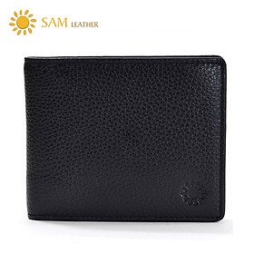 Hình ảnh Ví Nam Da Bò – Ví Ngang SAM Leather SAM006