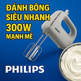 Mua Máy đánh trứng cầm tay Philips HR3705/20 công suất 300W  bảo hành 2 năm - Hàng chính hãng