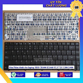 Bàn Phím dùng cho laptop MSI CR400 EX460 ULV723 U200 X400 - MÀU TRẮNG