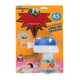 Mua Bộ Tinh Chất Xông Đuổi Muỗi Suốt 45 Ngày Hương Hoa Ly: máy xông và tinh chất đuổi muỗi 34ml