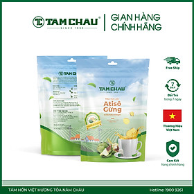 [TÂM CHÂU] Trà Atiso Gừng Túi Lọc Cao Cấp 200Gr