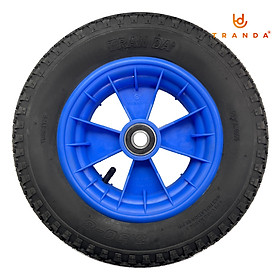 Mua Bánh xe rùa Trần Đà  hiệu TranDa  cỡ 3.50-8 (38cm)  bánh hơi  mâm bằng nhựa  thích hợp cho vùng biển và môi trường ẩm ướt