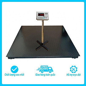 Mua Cân sàn điện tử thông dụng Yaohua A12E  Mức cân 1 tấn  độ chia 0.5kg  Sàn cân kích thước 1m x 1m (rộng x sâu)