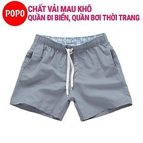 Quần bơi nam Short thể nam đi biển POPO ST1 đi tắm biển đồ bơi mau khô, thoáng khí