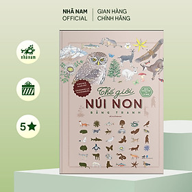 Hình ảnh Sách - Bách Khoa Thư Cho Cả Nhà - Thế Giới Núi Non Bằng Tranh (Bìa cứng) - Nhã Nam Official