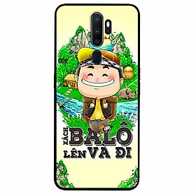 Ốp lưng in cho Oppo A5 2020 Mẫu Xách Balo Lên Nam
