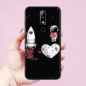 Ốp lưng dành cho điện thoại Nokia 5.1 Plus / X5 Hình Hệ Không Gian Vũ Trụ