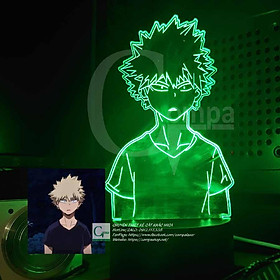 Mua Đèn Ngủ My Hero Academia Bakugo Katsuki Type 05 AMHA0505 16 màu tùy chỉnh COMPASHOP