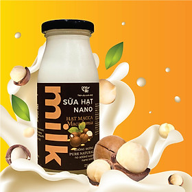 (Mua 7 tặng 1) Sữa Hạt Nano - Macca - 250ml