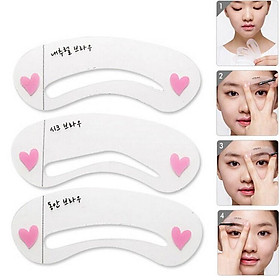 BỘ 3 KHUÔN KẺ CHÂN MÀY LÀM ĐẸP