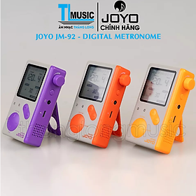 Mua JOYO JM-92 Digital Metronome – Máy Đếm Nhịp Điện Tử Pin Sạc Type C Kèm Giá Đỡ Cho Người học Chơi Nhạc Cụ- Hàng chính hãng