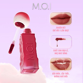 Son tint lì MOI Cotton Candy - Son Kẹo Nhẹ Như Bông - Matte Lasting Lip Tint