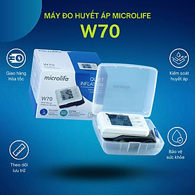 Hình ảnh Máy Đo Huyết Áp Điện Tử Cổ Tay Microlife W70