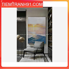 Mua Tranh treo tường | Tranh in giả sơn dầu Cảnh Biển - 20