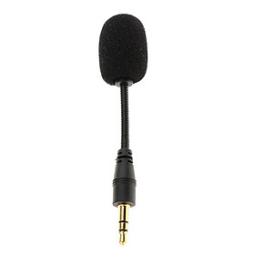 3.5mm Black Stereo Mini USB Mic Microphone