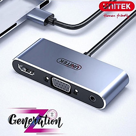 Mua CÁP CHUYỂN ĐỔI TỪ CỔNG USB RA CÁC CỔNG HDMI / VGA / DC 3.5 AUDIO V305A UNITEK - HÀNG CHÍNH HÃNG