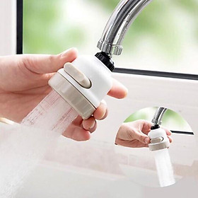 Mua Đầu nối vòi tăng áp cho vòi rửa bát 3 chế độ 5708 - màu trắng