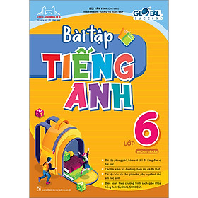 Bài Tập Tiếng Anh Lớp 6 (Sách Màu) (Không Đáp Án)