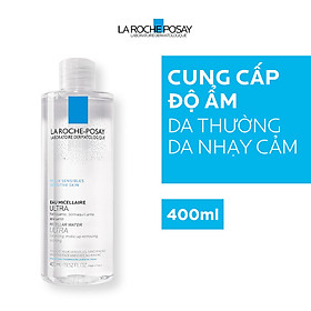 Nước Tẩy Trang Làm Sạch Sâu Cho Da Nhạy Cảm La Roche-Posay Micellar Water Ultra Sensitive Skin 400ml
