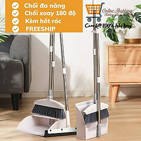 Mua Chổi quét nhà thông minh kèm hót rác gấp gọn