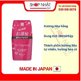Hộp Thơm Phòng Hương Hoa Hồng Kobini Nhật Bản (200ml)