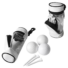 Túi đựng bóng golf và tee có móc khóa đeo sườn tiện lợi TB001