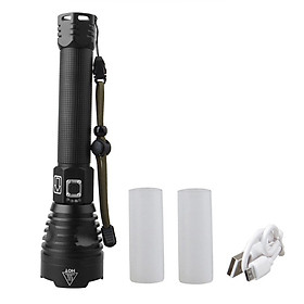 Mua Đèn pin cầm tay siêu nét  chiếu sáng xa  công suất 30W đi phượt-leo núi-cắm trại ngoài trời cao cấp (Tặng kèm pin)