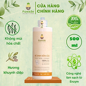 Nước tẩy bồn cầu Fuwa3e hữu cơ diệt khuẩn với tinh chất khuynh diệp 500ml