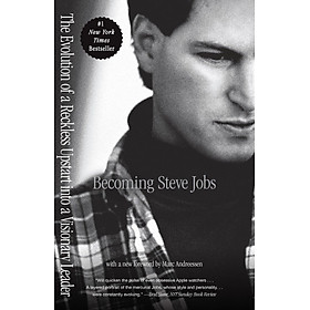 Ảnh bìa Becoming Steve Jobs