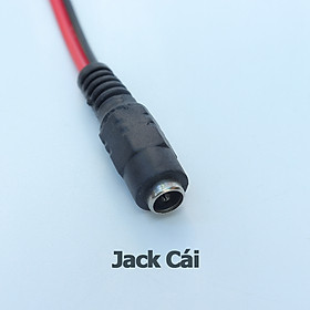 Dây nguồn DC Jack đực cái 5.5*2.1mm