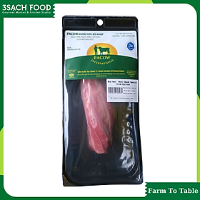 Thịt Bắp Hoa Bò Pacow (gói 250gr) - Shank Boneless Knuckle chuẩn ESCAS