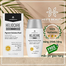 Kem chống nắng Heliocare 360º Pigment Solution Fluid SPF50+ Ultraligero 50ml - Hee's Beauty