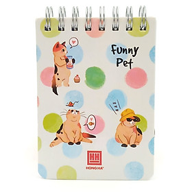 Bộ 3 Sổ Lò Xo Hồng Hà A7 200 Trang 4162 - Mẫu 2