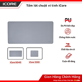 Mua Miếng lót bàn làm việc kiêm lót chuột vi tính iCore 8040 - Hàng Chính Hãng