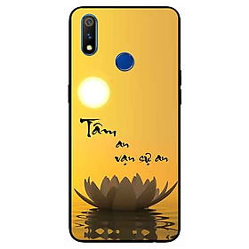 Ốp lưng in cho Realme 3 Mẫu Tâm An
