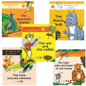 [Download Sách] Combo 5 cuốn truyện ngụ ngôn bằng tiếng anh ( Best fables for kids )