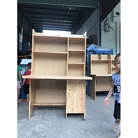 Mua Bàn học  bàn làm việc bằng gỗ tự nhiên 100