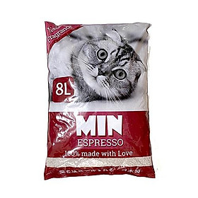 1 tải Cát MIN 8L - Cát vệ sinh cho mèo MIN 8L xuất sứ Nhật Bản Công Anh Pet Shop