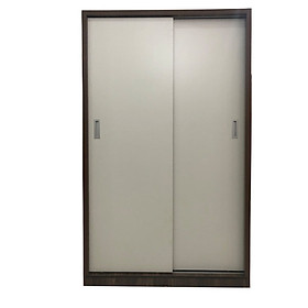 Mua Tủ Áo Cửa Lùa 1m2 Gỗ MDF Melamine Cánh Trắng