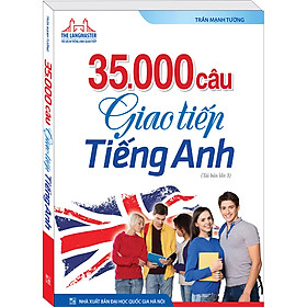 Hình ảnh The Langmaster - 35000 Câu Giao Tiếp Tiếng Anh ( Tái bản)