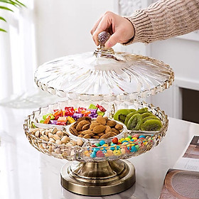 Mua Khay Đựng Bánh Kẹo Tết Hộp Đựng Mứt Tết Kệ Đựng Hoa Quả Thủy Tinh Cao Cấp Sang Trọng