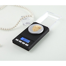 Mua Cân tiểu ly 100g/0.001g đa năng màn hình hiển thị LCD cao cấp ( Tặng kèm 02 nút kẹp đa năng )